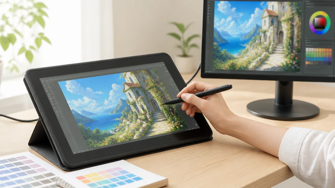 HUION Kamvas Pad 12レビュー｜使い心地と注意点